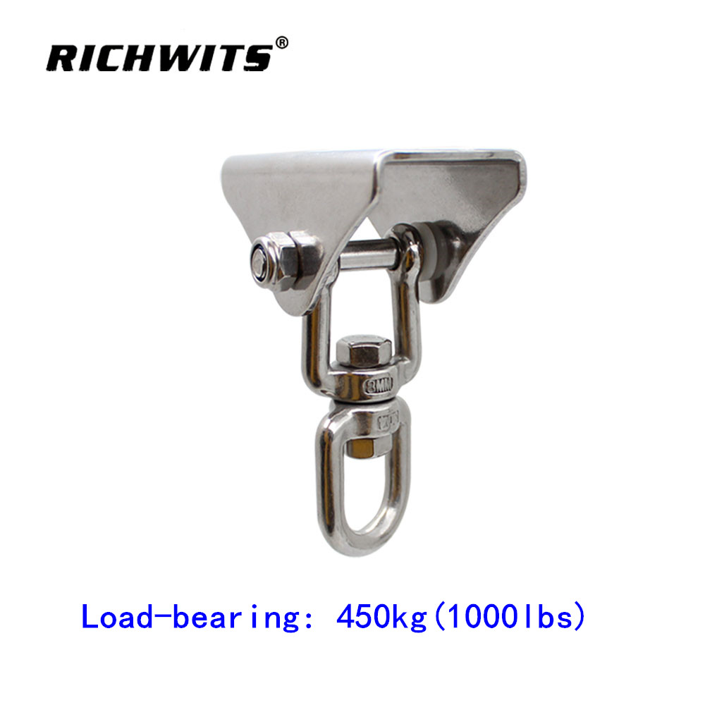 Hängematten-Hängematten-Hängehaken-Set aus Edelstahl für den Außenbereich