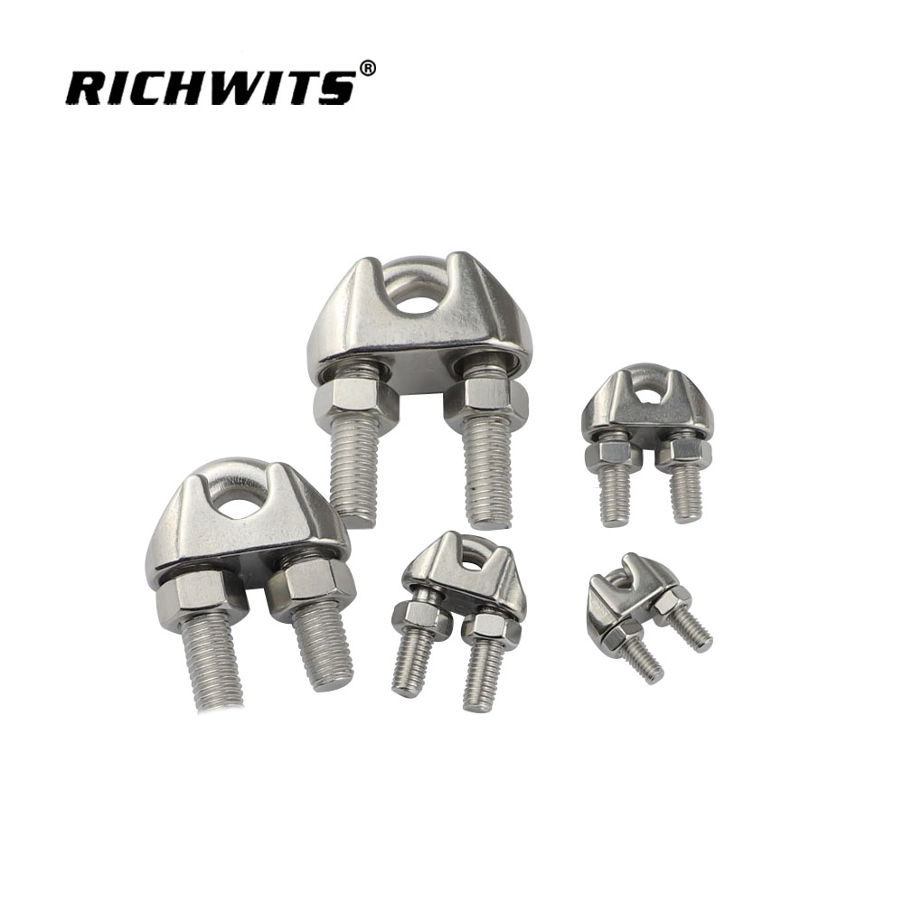 Kabelklemmen, formbare Stahldrahtklemmen, Seilklemme