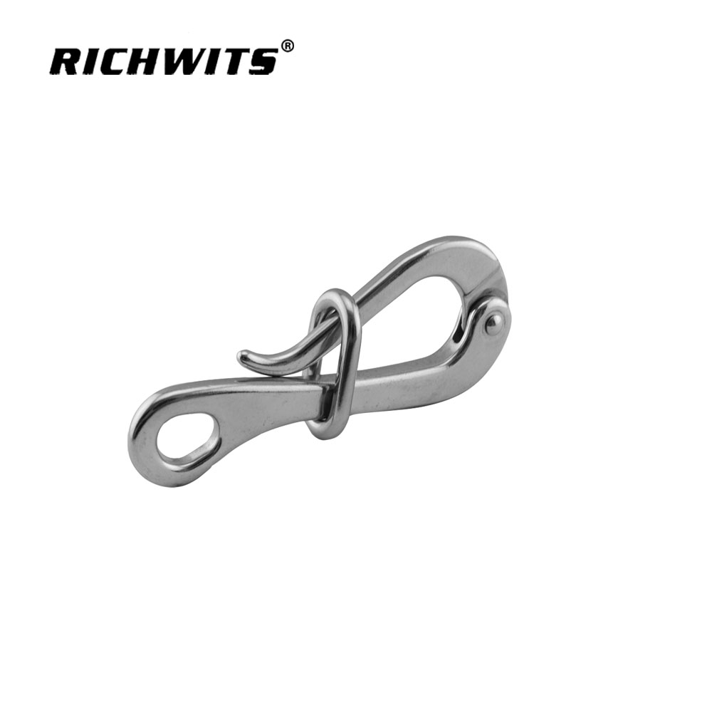 Schnellverschlusshaken aus Edelstahl 316 4'