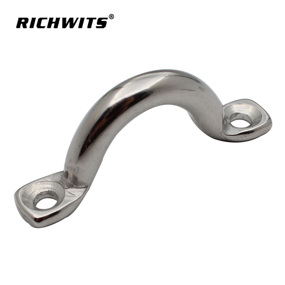 Heavy Duty Metal Pad Eyes Plate Snap Drop Deckenankerhaken 4mm-10mm