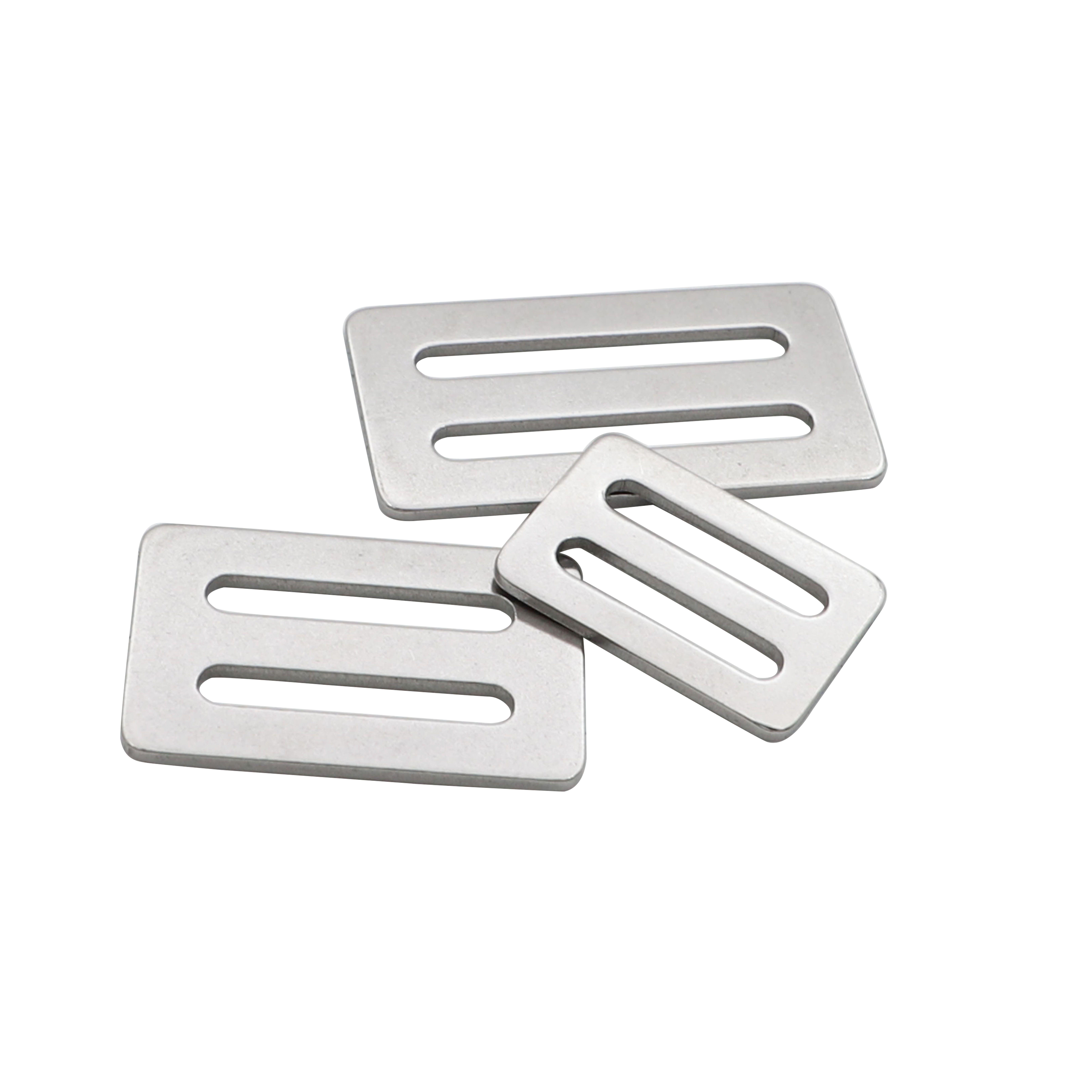 Metall-Nockenschnallen, 304-Edelstahlblech, tagesförmige Gurtschnalle