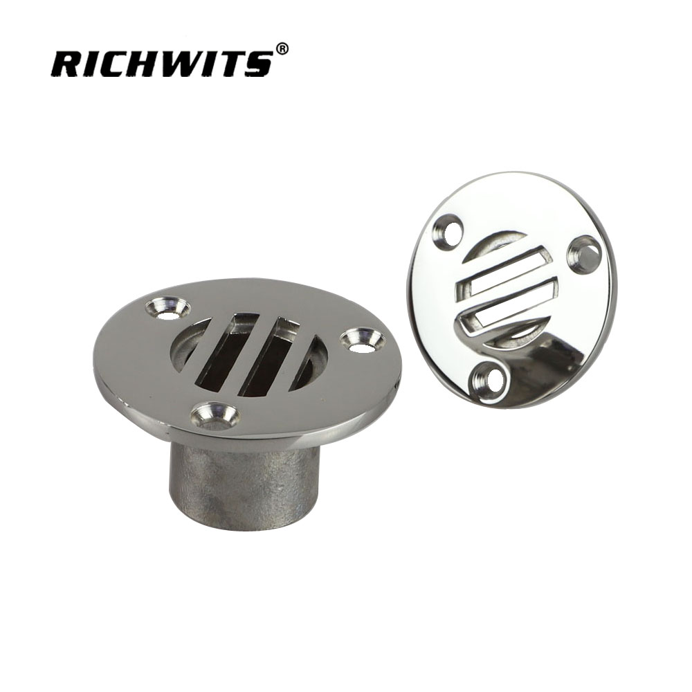 Marine Hardware Tankentlüftung für Boot, Rumpfdurchlass, Deck-Bodenablauf, 25 mm