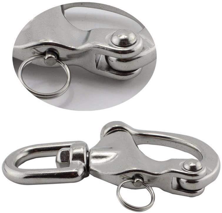 Rigging-Drehöse-Schnappschäkel 70–128 mm