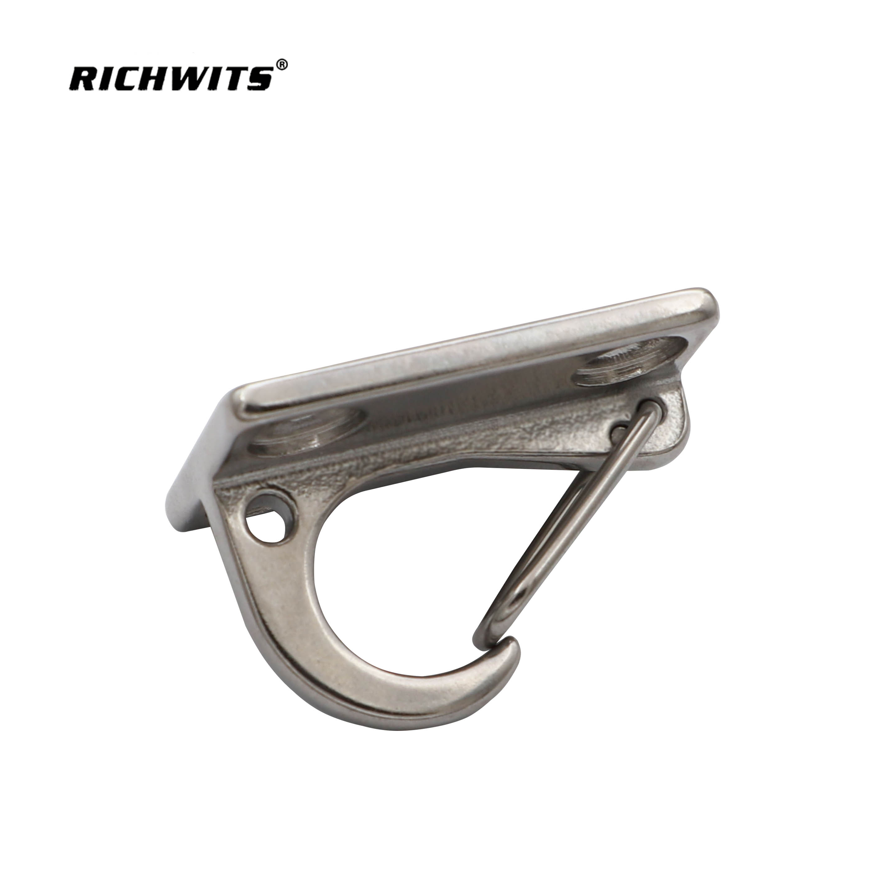 Mairne Hardware Fenderhaken, Edelstahl, einfacher Feder-Fenderhaken