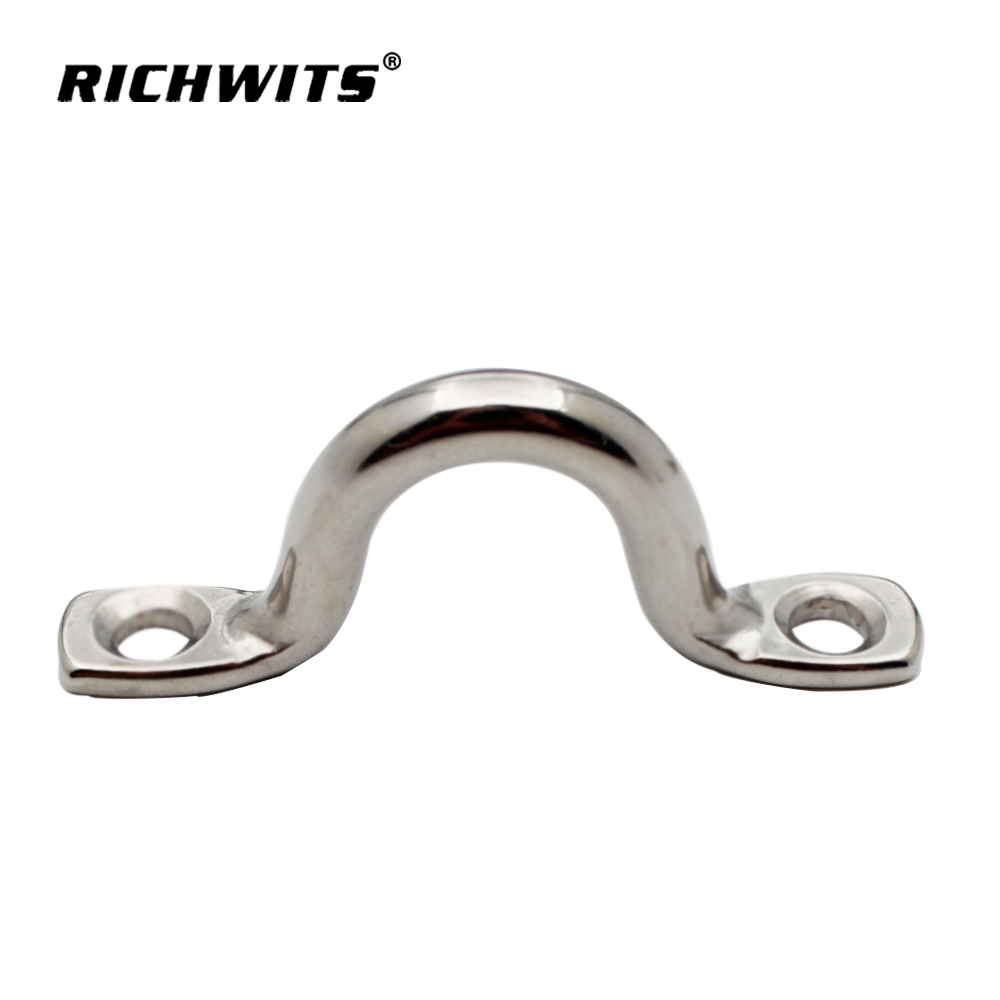 Heavy Duty Metal Pad Eyes Plate Snap Drop Deckenankerhaken 4mm-10mm