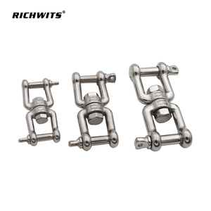 Rigging-Hardware Edelstahlbacke und Backendrehgelenk 4 mm–20 mm