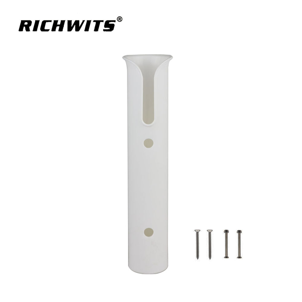 Angelrute Zubehör Langlebig Einzel Rohr Halterung Buchse Rack ABS Kunststoff Angelrute Pole Halter