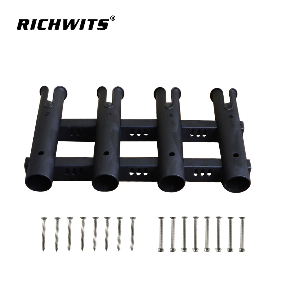 Marine Angelrutenhalter Halterung Kunststoffrohr 2 3 4 Rutenständer Boot