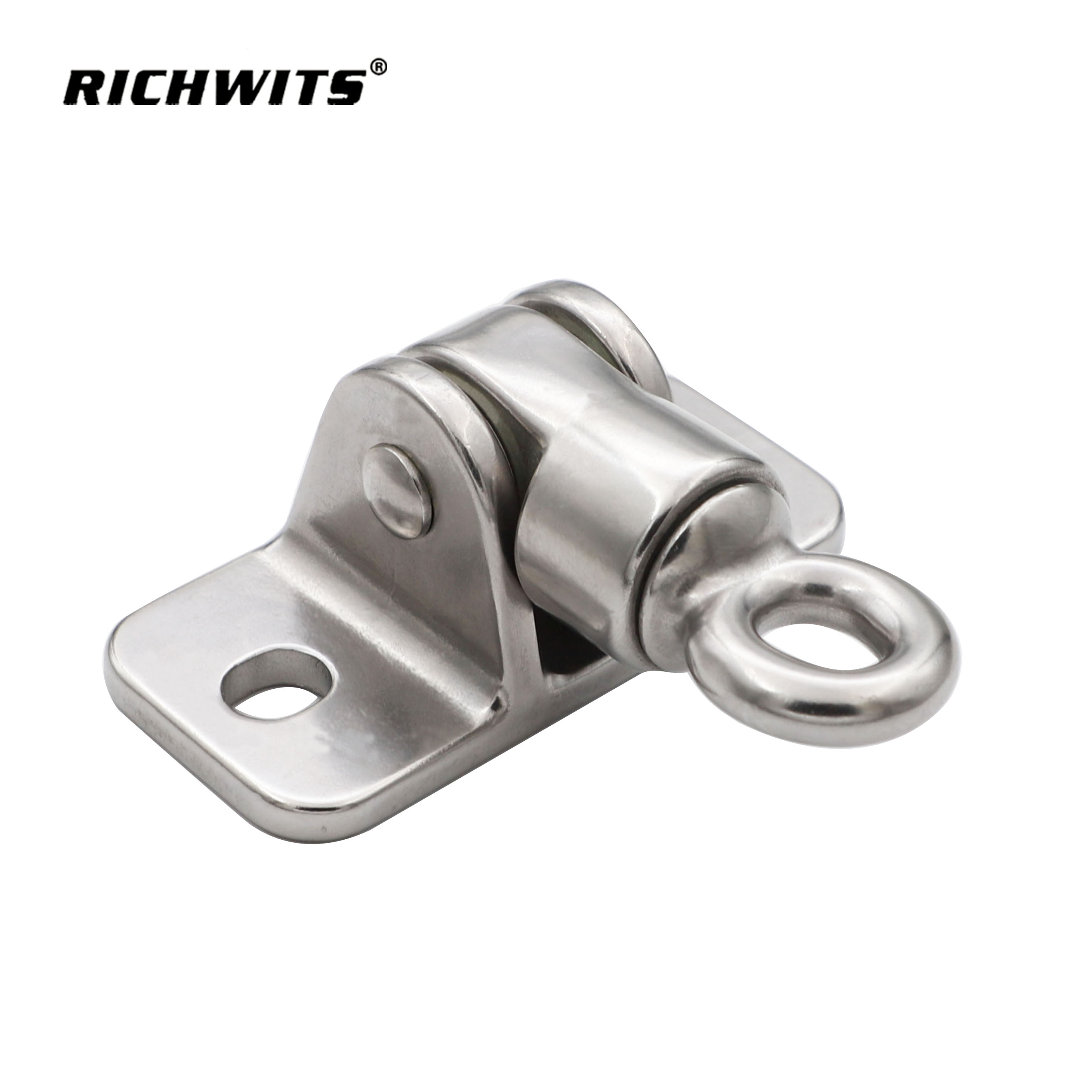  Edelstahl-Hängematten-Hängeset mit drehbarem Plattenring und Schaukelgestell