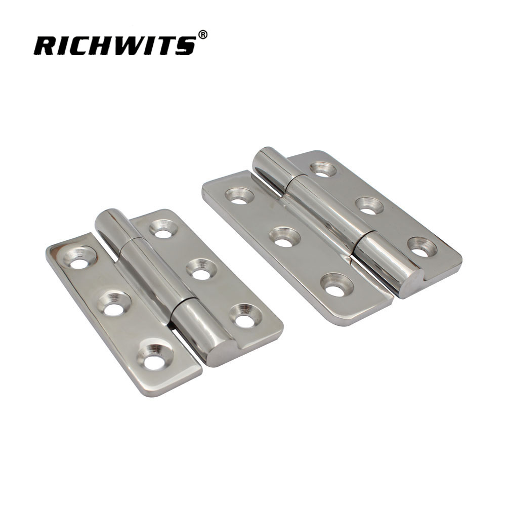 Marine Hardware SS304 Dreiteiliges Sechs-Loch-Scharnier