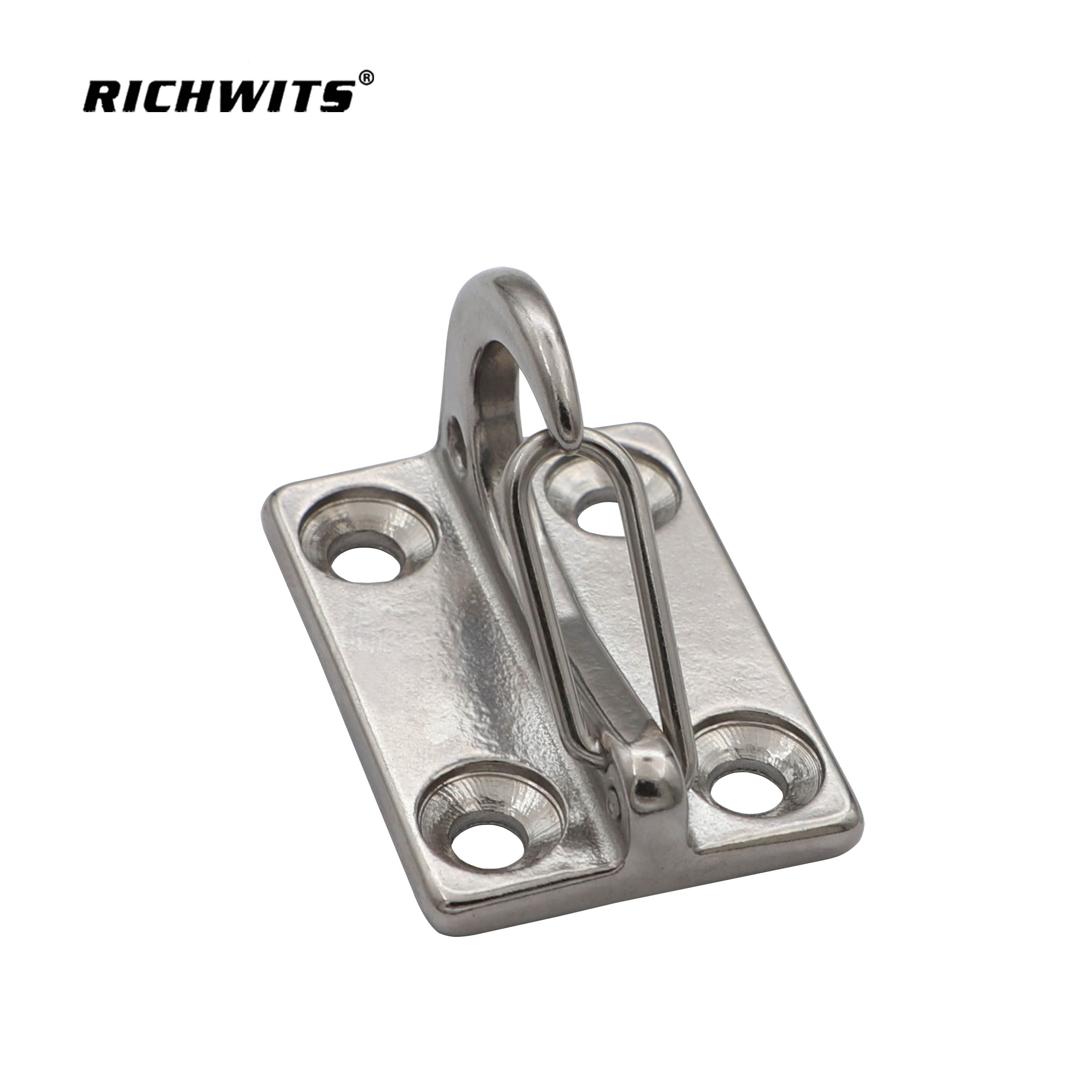 Mairne Hardware Fenderhaken, Edelstahl, einfacher Feder-Fenderhaken