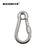 Karabinerhaken aus Edelstahl mit Öse und Mutter Factory 