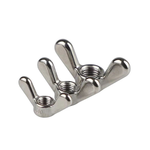 Kundenspezifische Flügelmutter aus Edelstahl 304/316 M10 M12 M16