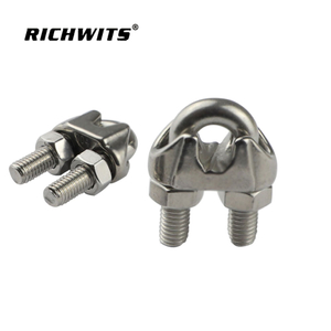 Kabelklemmen, formbare Stahldrahtklemmen, Seilklemme