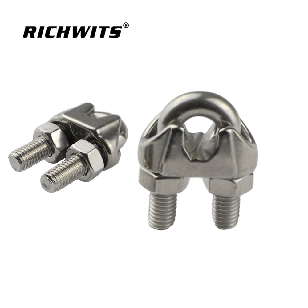 Kabelklemmen, formbare Stahldrahtklemmen, Seilklemme