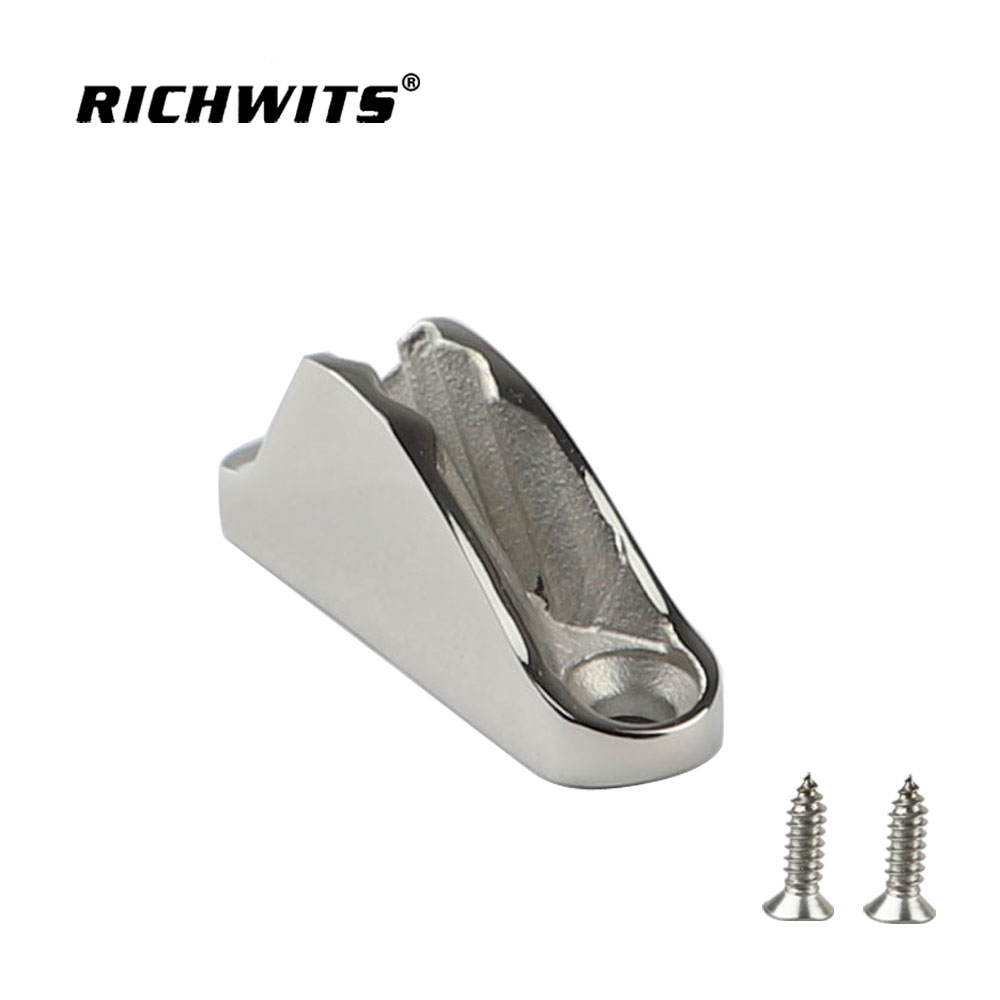 Rigging-Hardware für Bootsdeckklampen aus Edelstahl 316, 18 x 48 mm