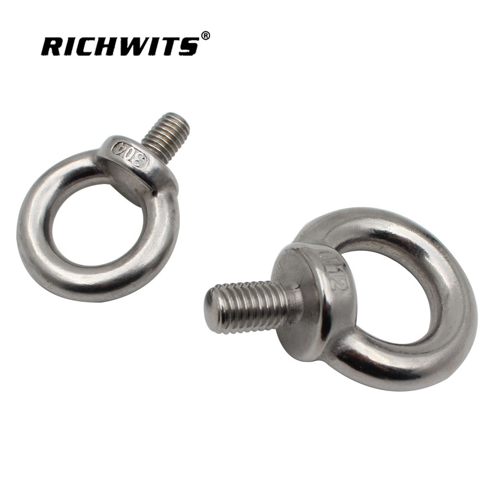 Herstellung von Ringschrauben aus Edelstahl DIN 580 