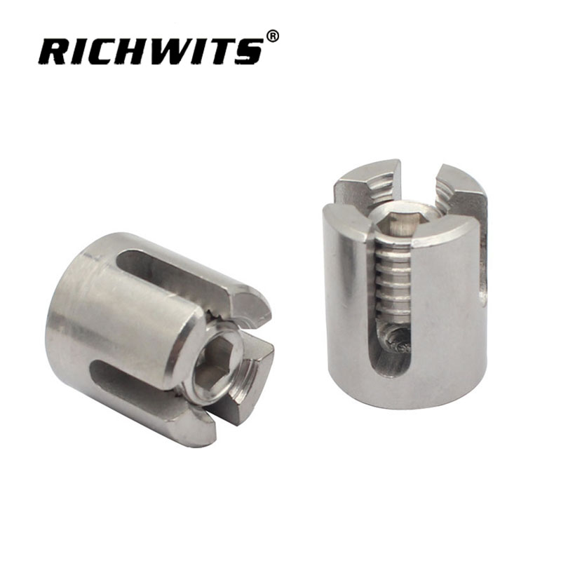  Drahtseil-Kreuzgitterklemme, 5 mm Drahtkreuzklemmen, Drahtseilklemme