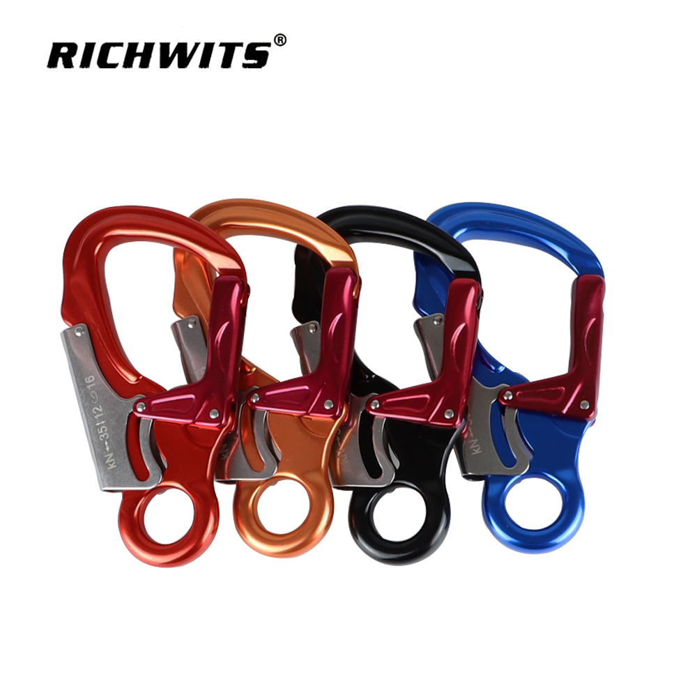 Outdoor-Kletterkarabiner aus 7075D-Aluminium