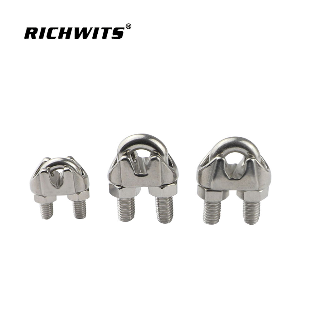 Kabelklemmen, formbare Stahldrahtklemmen, Seilklemme