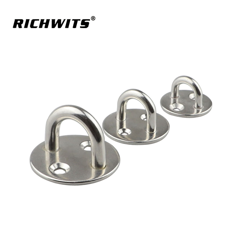  Edelstahl-Pad-Augenplatte, runde Eye-Pad-Platte 