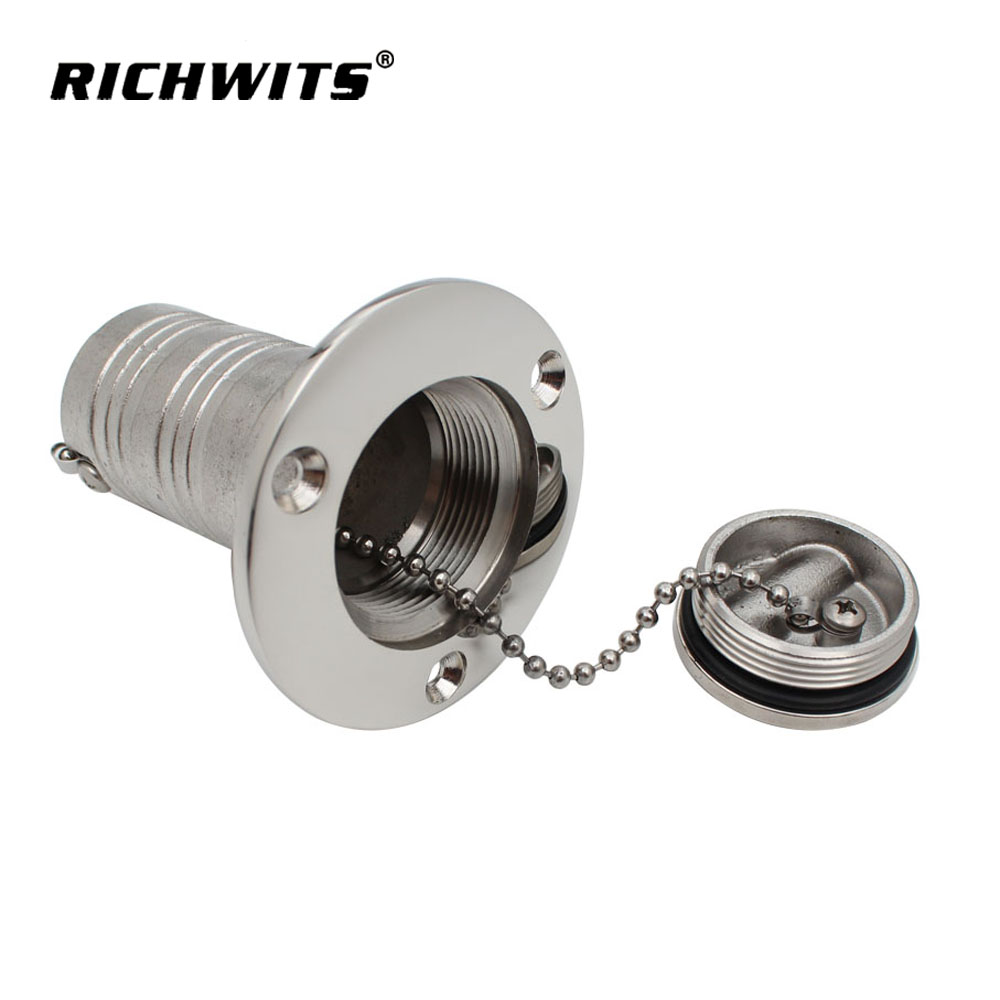 Marine Hardware Deckfüller aus Edelstahl 316