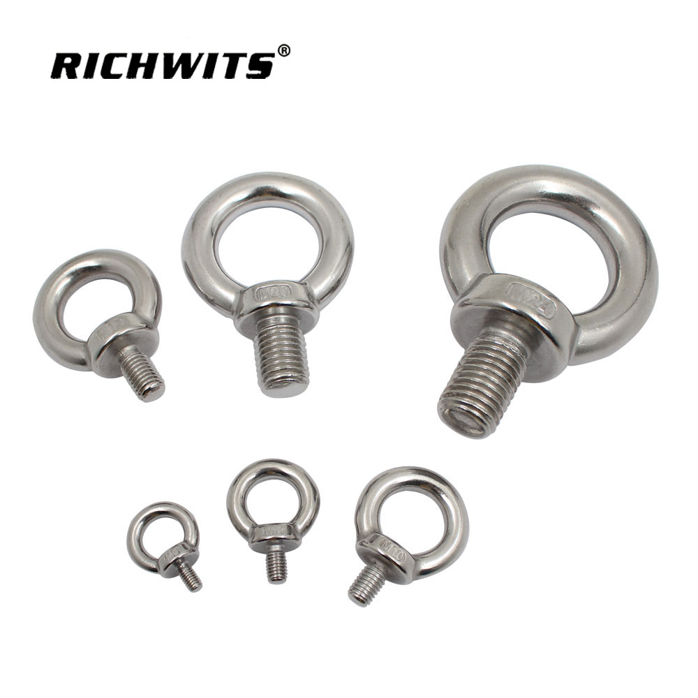 Herstellung von Ringschrauben aus Edelstahl DIN 580 