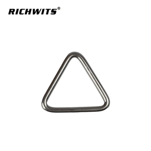 Dreieckige Schnalle, Schiebeversteller, Metallring für Handtaschenriemen, verstellbar