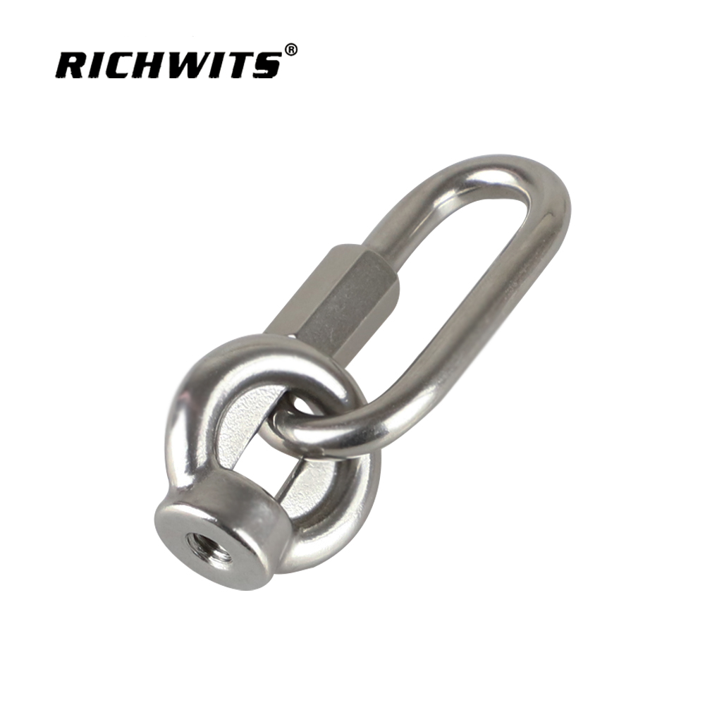 304 Edelstahl-Marine-Ringmuttern M8