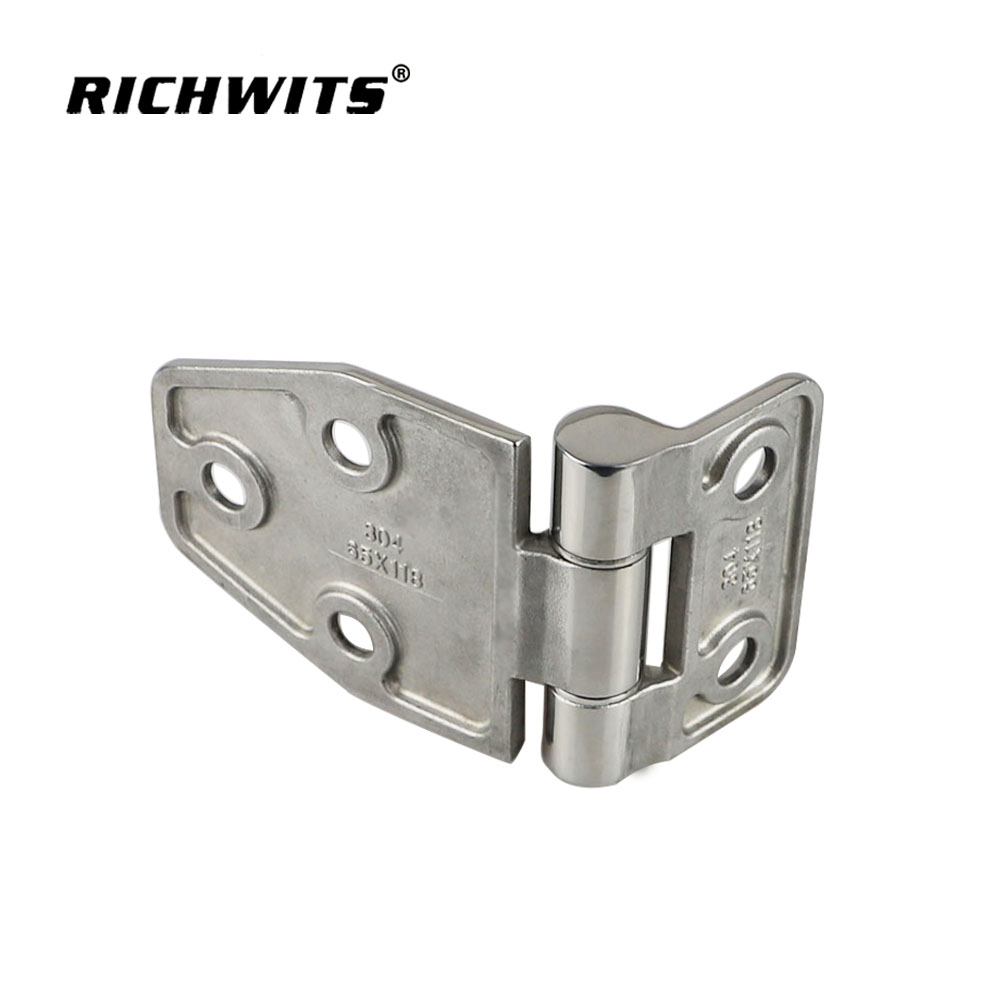 Hochglanzpolierte Hardware-Edelstahl-Türfensterscharnier 65 * 118 mm