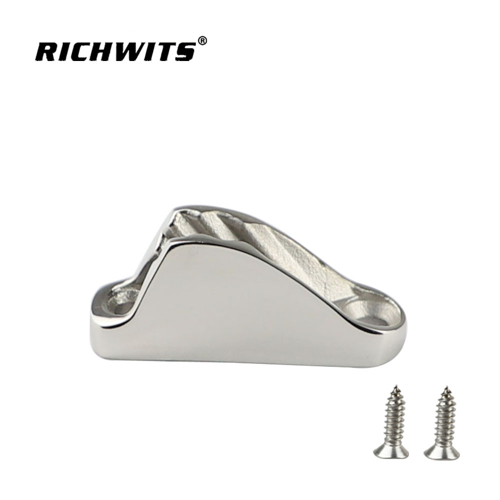 Rigging-Hardware für Bootsdeckklampen aus Edelstahl 316, 18 x 48 mm