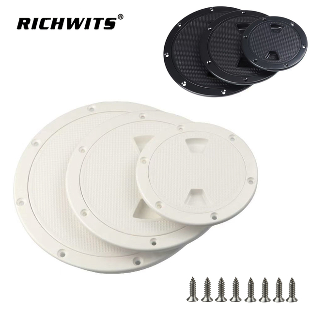 Runde Deck-Inspektionsabdeckung aus Kunststoff für Boot, Yacht, Marine