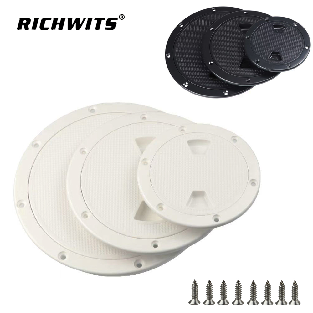 Runde Deck-Inspektionsabdeckung aus Kunststoff für Boot, Yacht, Marine