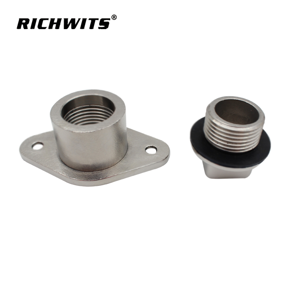 Marine-Edelstahl-Diamant-Garboard-Ablassstopfen