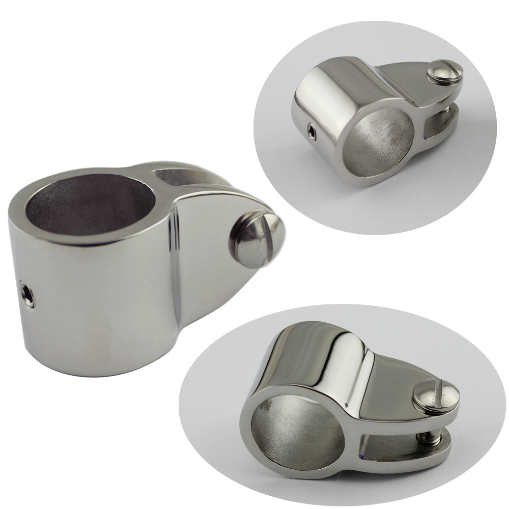 Bimini-Oberdeck-Scharnierbackenschieber aus Edelstahl