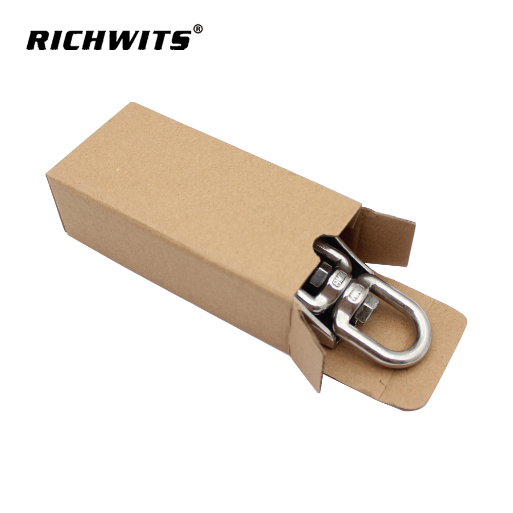 Hängematten-Hängematten-Hängehaken-Set aus Edelstahl für den Außenbereich