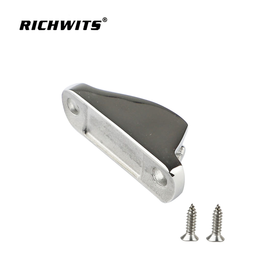 Rigging-Hardware für Bootsdeckklampen aus Edelstahl 316, 18 x 48 mm