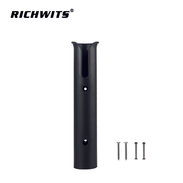 Angelrute Zubehör Langlebig Einzel Rohr Halterung Buchse Rack ABS Kunststoff Angelrute Pole Halter