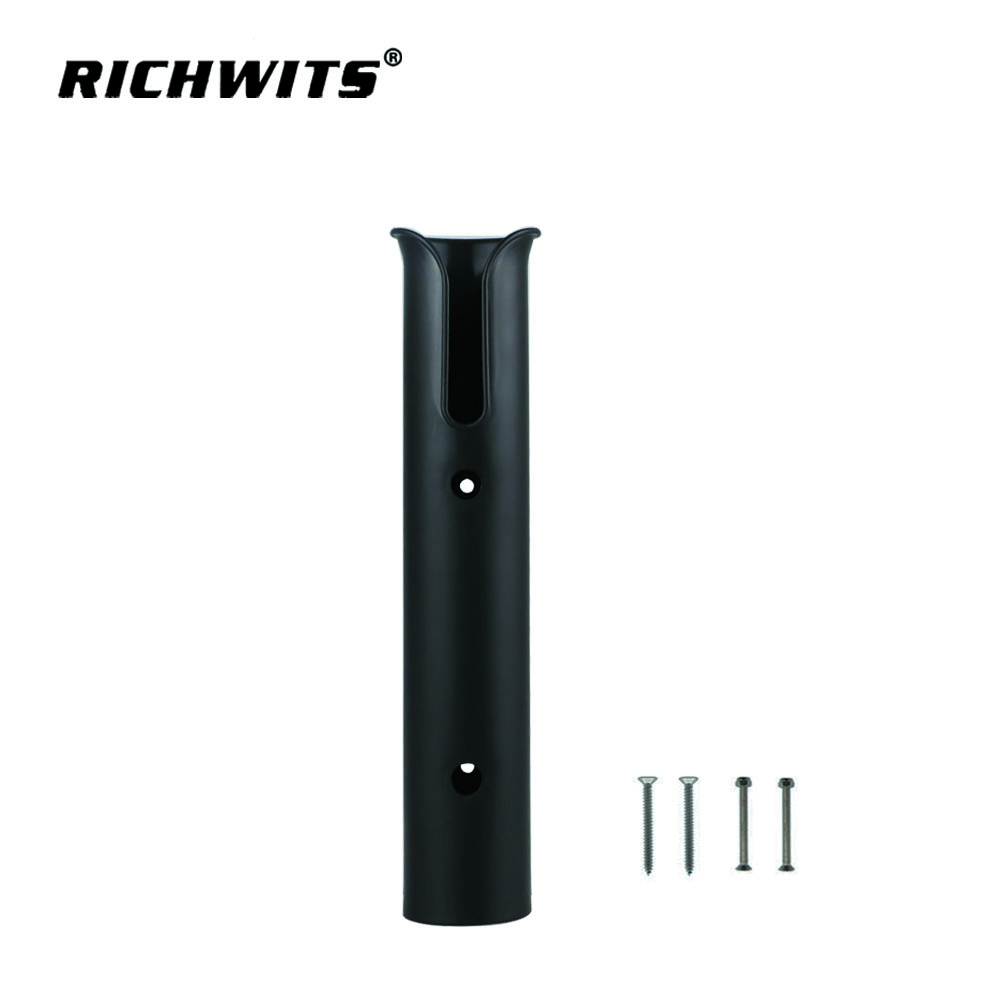 Angelrute Zubehör Langlebig Einzel Rohr Halterung Buchse Rack ABS Kunststoff Angelrute Pole Halter