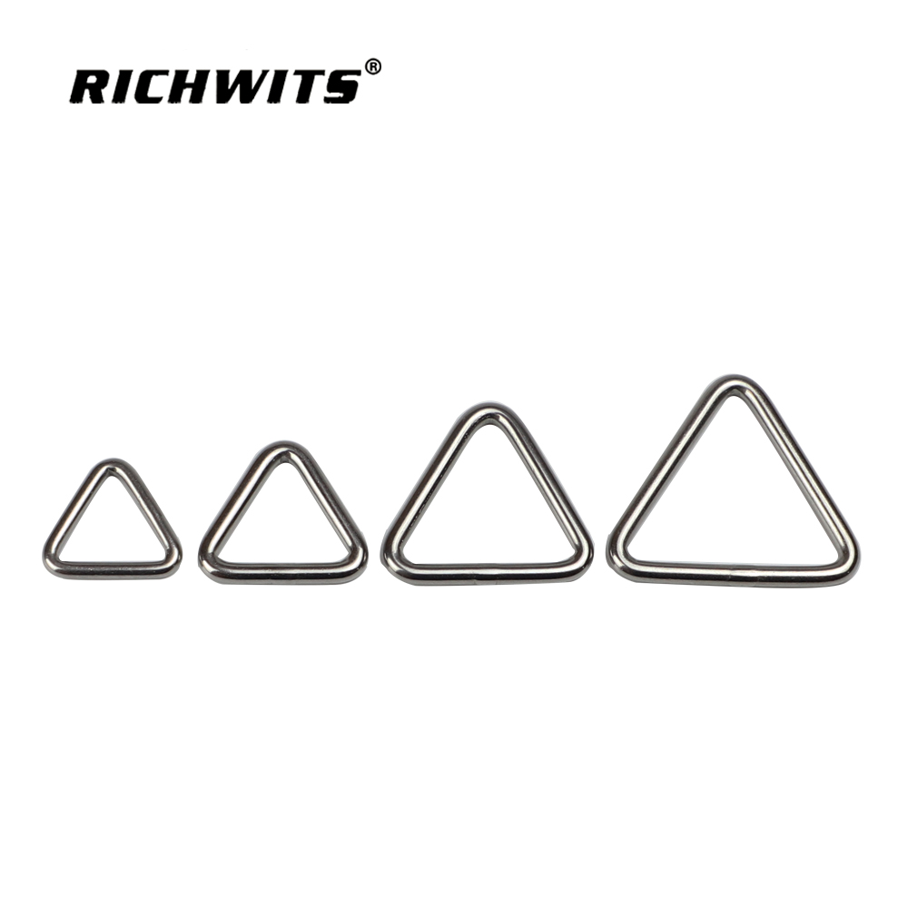 Dreieckige Schnalle, Schiebeversteller, Metallring für Handtaschenriemen, verstellbar