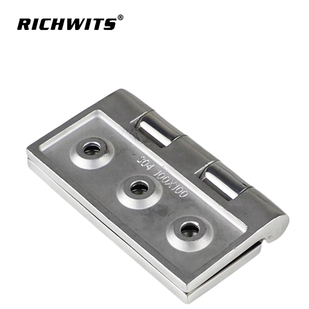  Edelstahlscharnier für Industrieanlagen, Schranktürscharnier