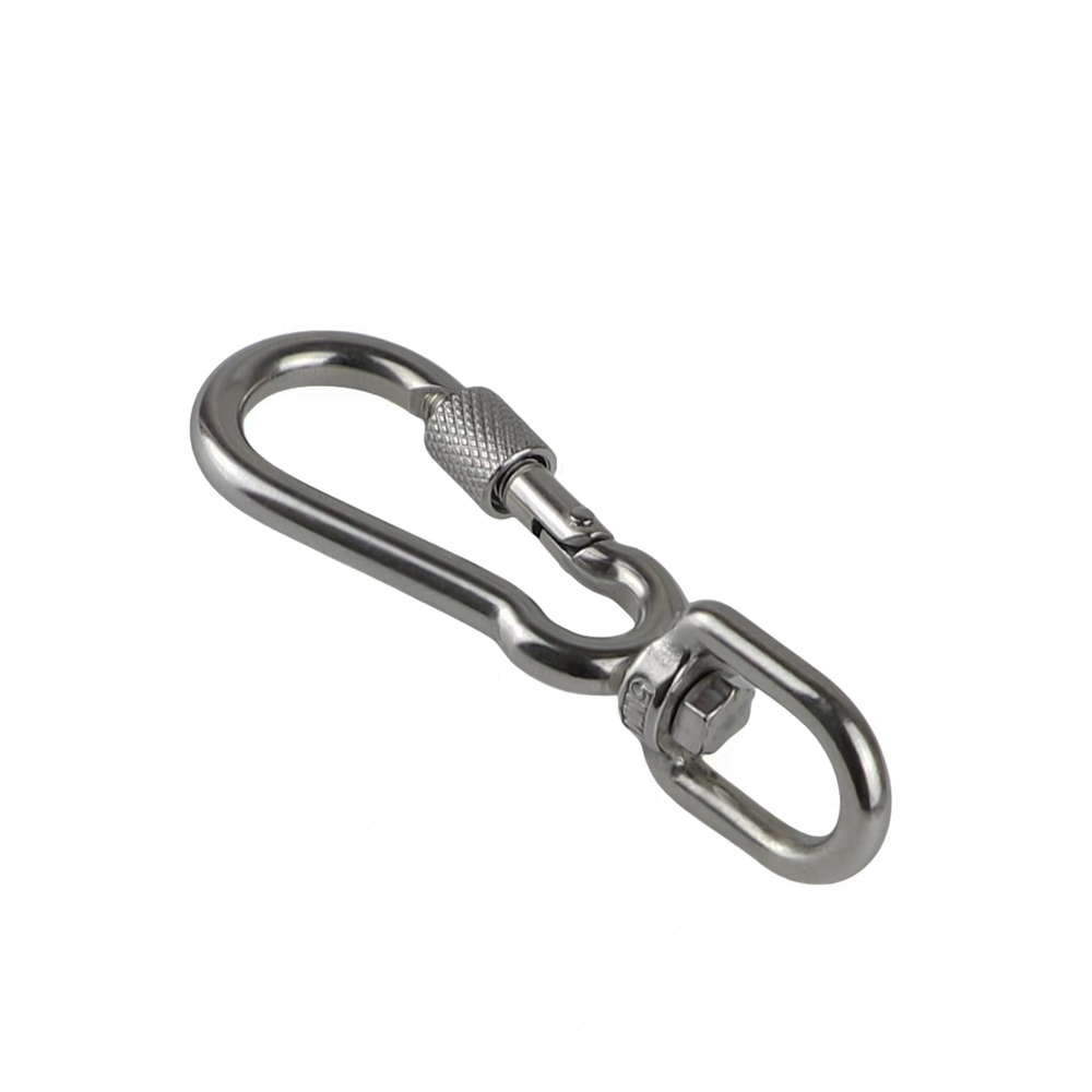 Günstige drehbare Hundeleinenhaken-Edelstahlfabrik