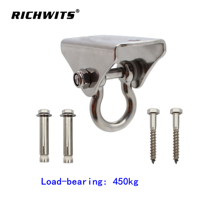  Edelstahl-Aufhängehaken für Yoga-Hängematte ZB6902