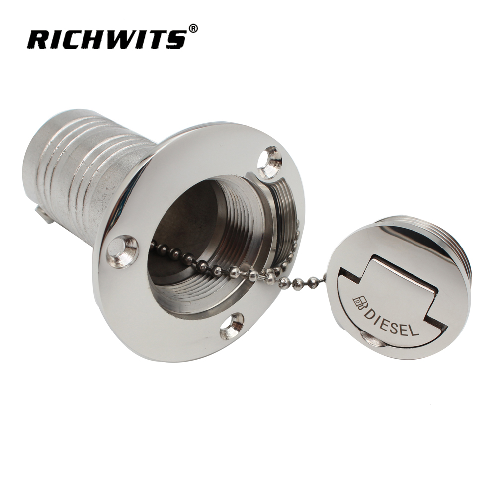 Marine Hardware Deckfüller aus Edelstahl 316