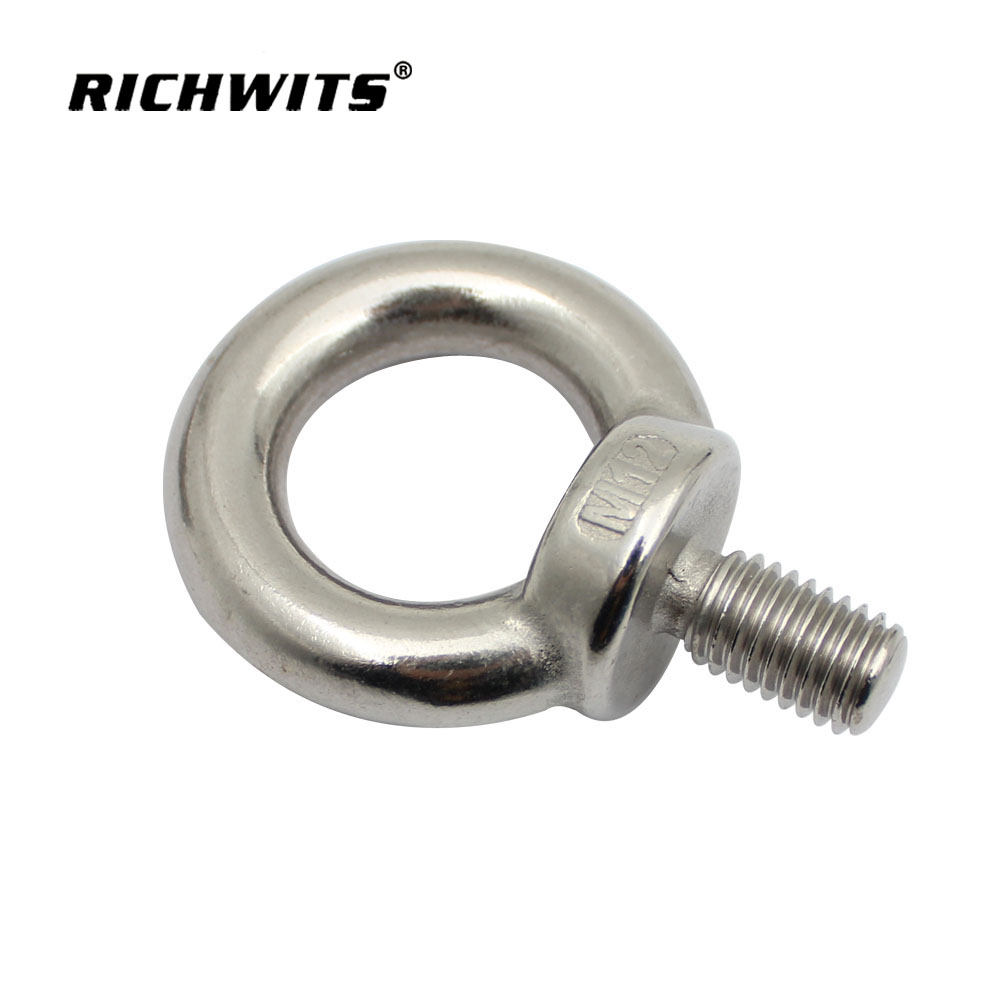 Herstellung von Ringschrauben aus Edelstahl DIN 580 