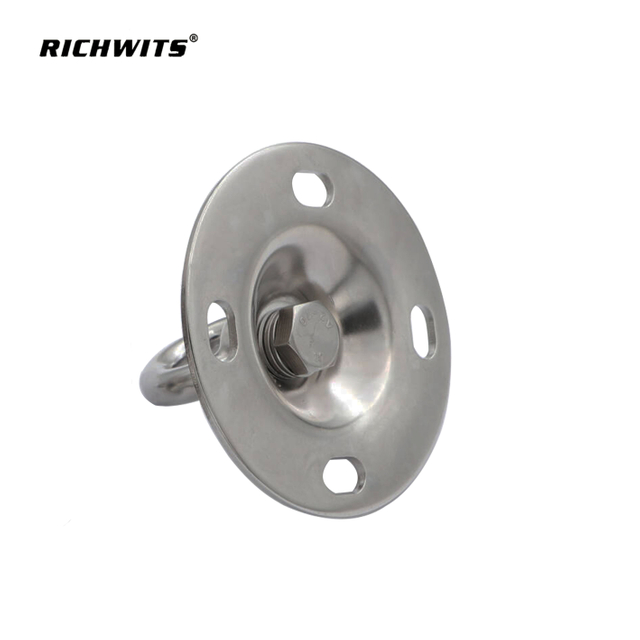 Decken-Hängemattenplatte aus Edelstahl, 10 x 90 mm