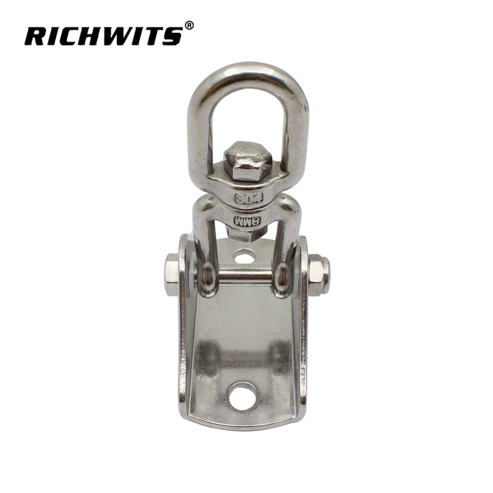 Hängematten-Hängematten-Hängehaken-Set aus Edelstahl für den Außenbereich