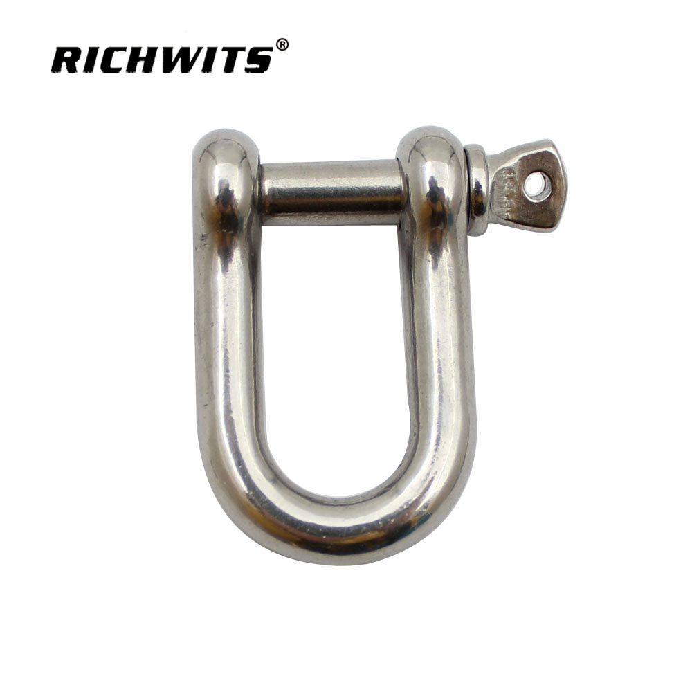 SS304 Schäkel Jis Typ D Schäkel für Schiff Yacht RV. 4mm-38mm