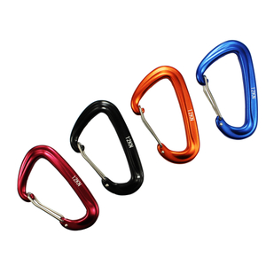 12KN zugfester Aluminium-Campingkarabiner