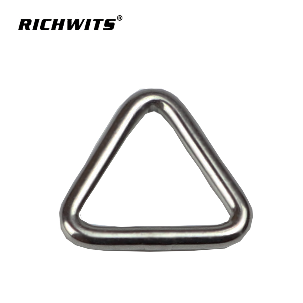 Dreieckige Schnalle, Schiebeversteller, Metallring für Handtaschenriemen, verstellbar